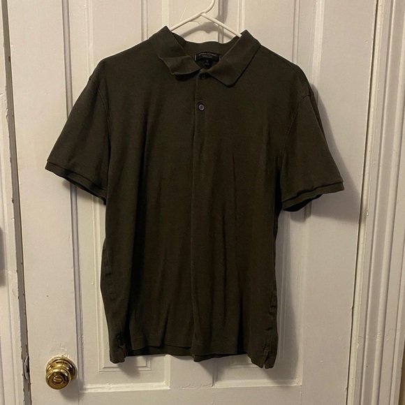 Banana Republic Tops - Women’s 100% Cotton Banana Republic Grey Polo Shirt